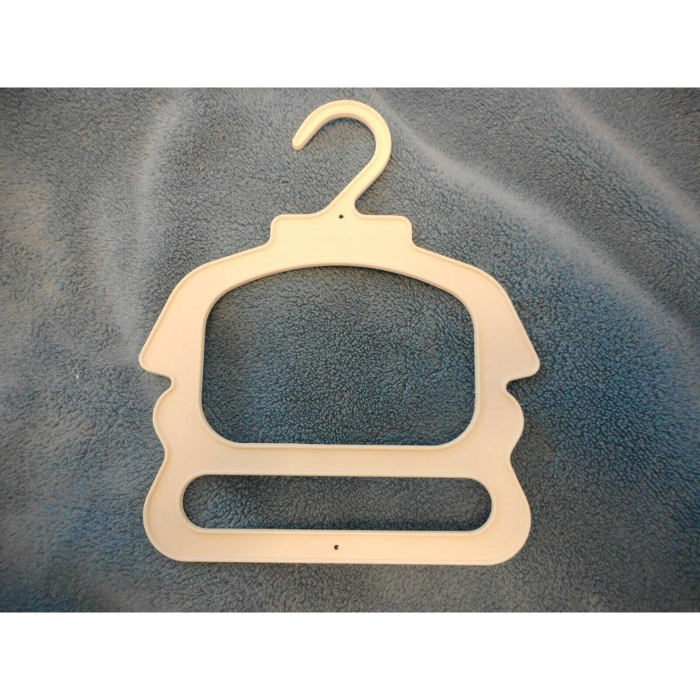 Set of 6 Hangers For Your Doll's Shirts, Dresses and Slacks